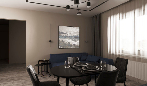 Фото из портфолио Кухня гостиная – фотографии дизайна интерьеров на INMYROOM