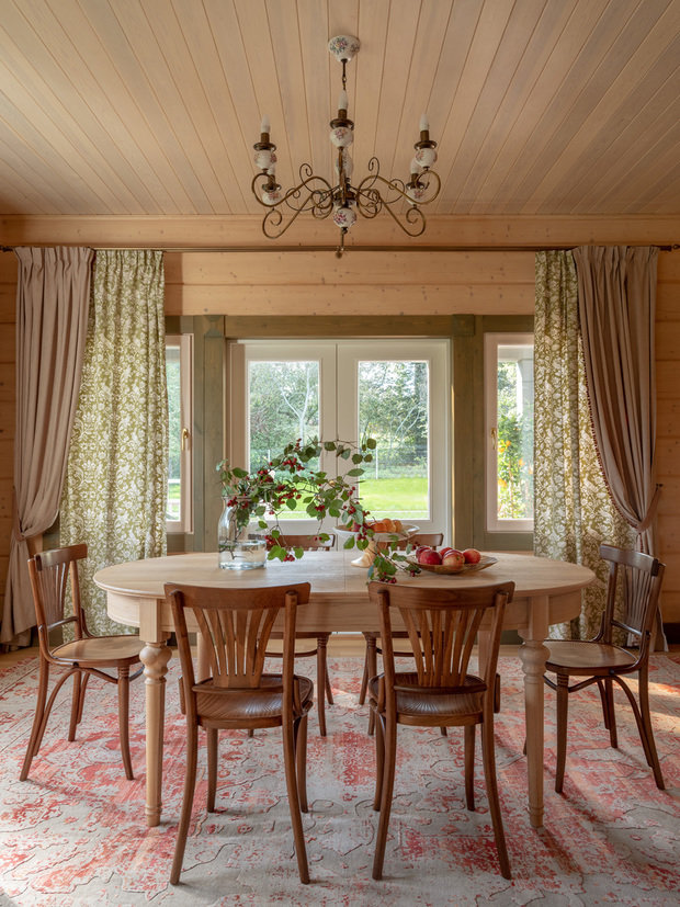 Фотография: Кухня и столовая в стиле Прованс и Кантри, Дом, Проект недели, Дача, Дом и дача, Московская область, 4 и больше, Более 90 метров, Анна Морозова, Aminteriors, Талеж, Константин Доронченков – фото на INMYROOM