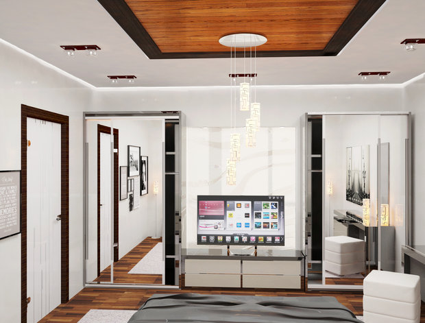 Фото из портфолио Спальня в стиле "хай тек" – фотографии дизайна интерьеров на INMYROOM