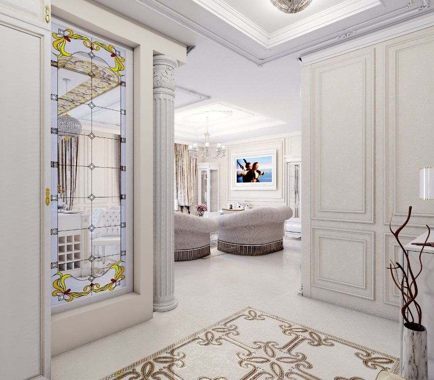 Фото из портфолио Квартира в классическом стиле в светлых тонах – фотографии дизайна интерьеров на INMYROOM Фото из портфолио Квартира в классическом стиле в светлых тонах – фотографии дизайна интерьеров на INMYROOM