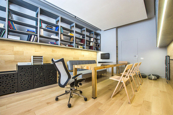Фотография: Кабинет в стиле Современный, Эко, Гостиная, Декор интерьера, Интерьер комнат – фото на INMYROOM