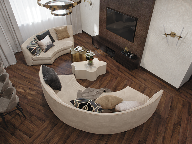 Фото из портфолио Vanilla&chocolate – фотографии дизайна интерьеров на INMYROOM