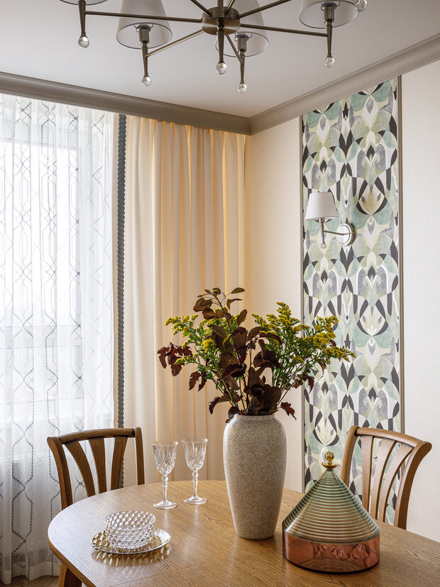 Фотография: Кухня и столовая в стиле Современный, Эклектика, Квартира, Проект дня, 2 комнаты, 60-90 метров, Уфа, Лилия Усманова – фото на INMYROOM