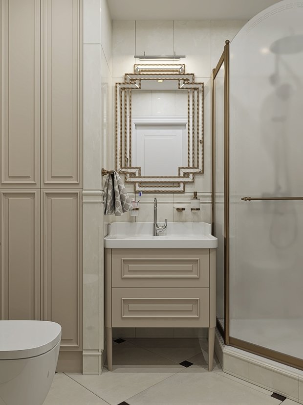 Фото из портфолио Светлая классика – фотографии дизайна интерьеров на INMYROOM