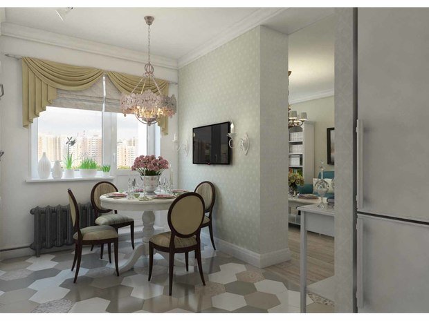 Фото из портфолио "Дотянуться до звезды". Проект квартиры 100 кв.м. – фотографии дизайна интерьеров на INMYROOM