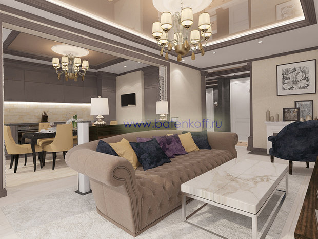 Фото из портфолио Дизайн интерьера г. Москва – фотографии дизайна интерьеров на INMYROOM