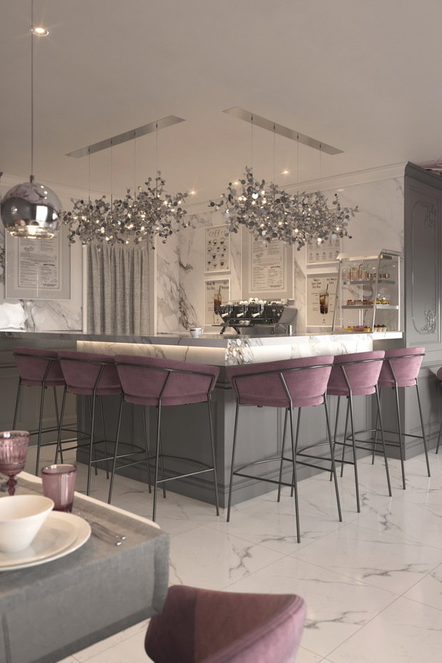 Фото из портфолио Wake up Cafe – фотографии дизайна интерьеров на INMYROOM