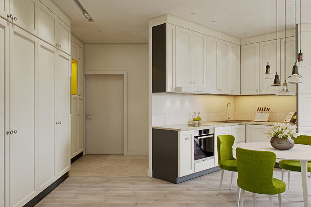 Фото из портфолио Гостиная "Весна" – фотографии дизайна интерьеров на INMYROOM