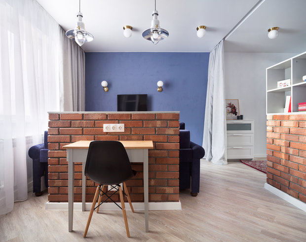 Фото из портфолио 48м2 Neloft Реализация – фотографии дизайна интерьеров на INMYROOM
