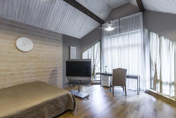 Фото из портфолио Загородный дом под Петербургом – фотографии дизайна интерьеров на INMYROOM