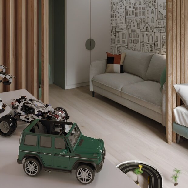 Фото из портфолио Квартира 130м2 в Москве – фотографии дизайна интерьеров на INMYROOM