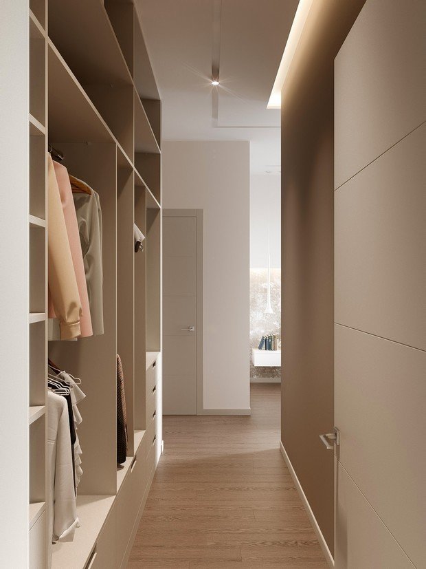 Фотография: Гардеробная в стиле Современный, Miele, Проект недели, 2 комнаты – фото на INMYROOM