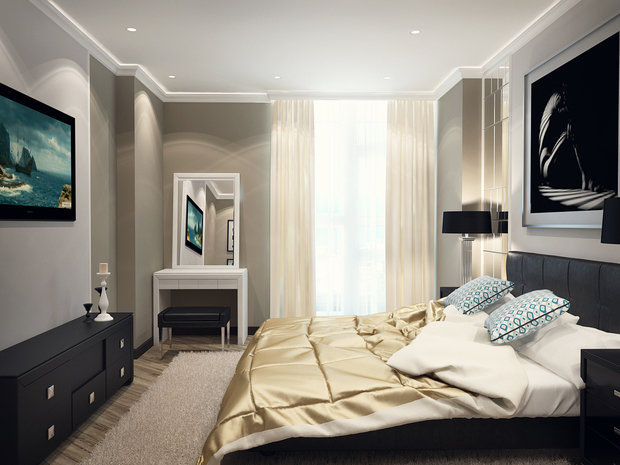 Фото из портфолио Спальня "Vitta-Group" – фотографии дизайна интерьеров на INMYROOM