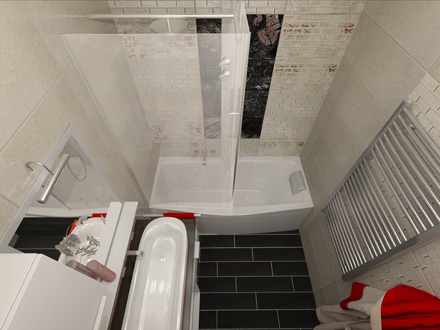 Фотография: Ванная в стиле Современный, Хай-тек – фото на INMYROOM