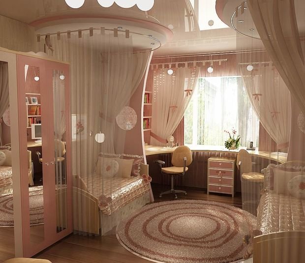 Фото из портфолио Розовая детская в классическом стиле – фотографии дизайна интерьеров на INMYROOM