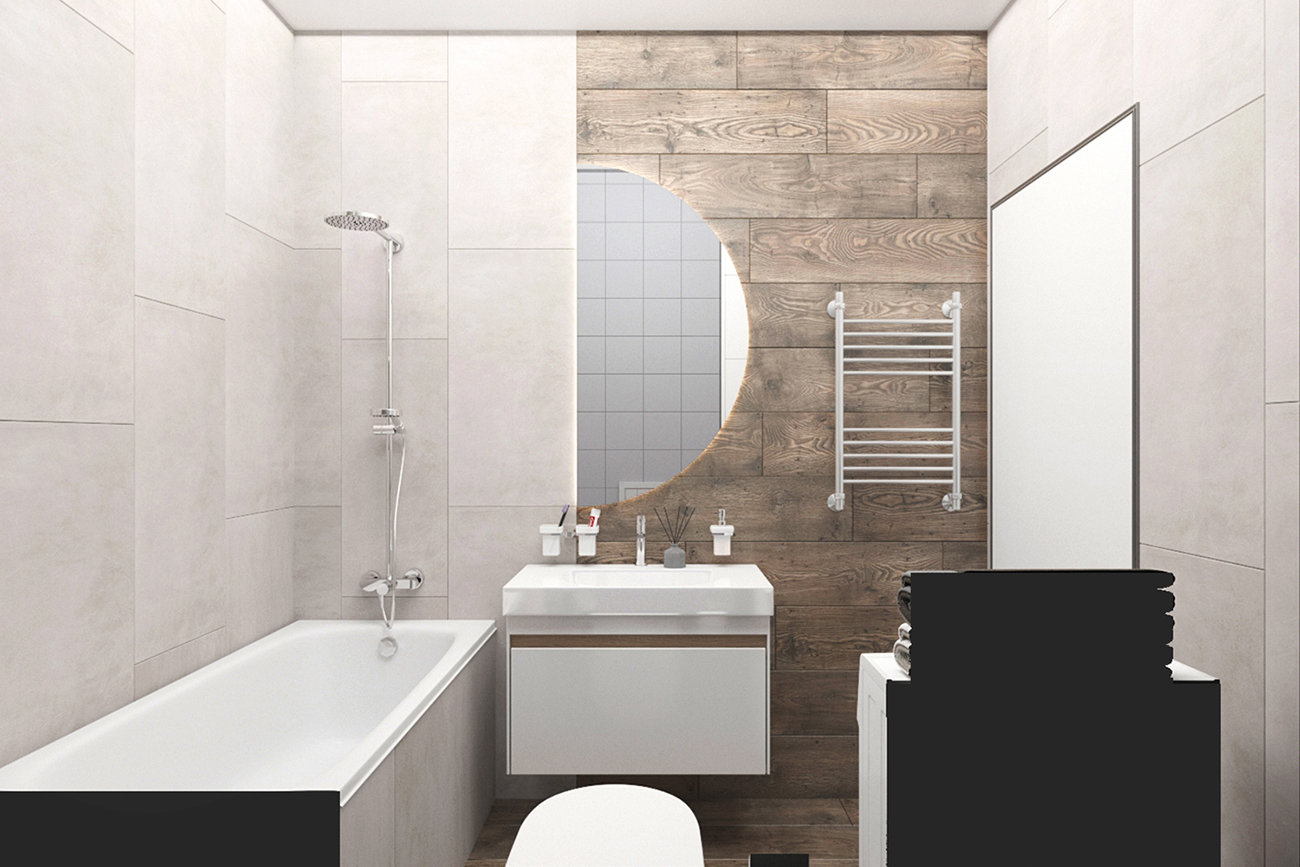 Фотография: Ванная в стиле Современный, Кухня и столовая, Гостиная, Детская, Спальня, Квартира, Проект недели, Серый, Коричневый, Более 90 метров, ПРЕМИЯ INMYROOM – фото на INMYROOM Фотография: Ванная в стиле Современный, Кухня и столовая, Гостиная, Детская, Спальня, Квартира, Проект недели, Серый, Коричневый, Более 90 метров, ПРЕМИЯ INMYROOM – фото на INMYROOM