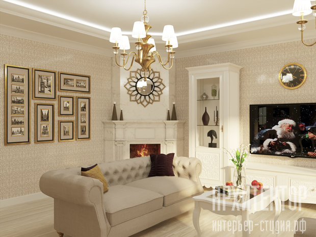 Фото из портфолио Загородный дом, 250 м2 – фотографии дизайна интерьеров на INMYROOM