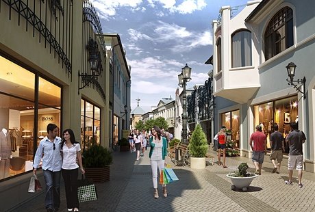 Outlet Village — «HINES».