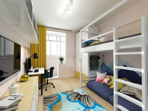 Фото из портфолио Песочный пляж – фотографии дизайна интерьеров на INMYROOM