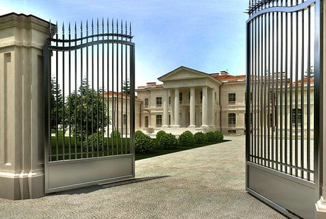 Классический дом 1500 м²