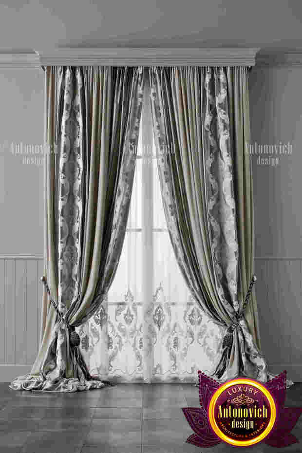 Фото из портфолио Universal Features Of Satin Curtains Design – фотографии дизайна интерьеров на INMYROOM