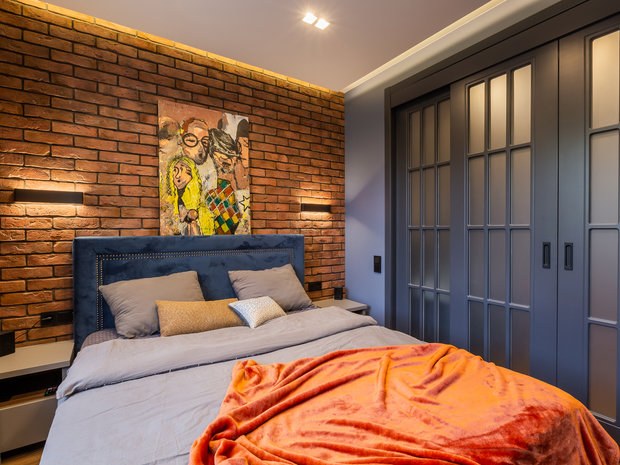 Фото из портфолио Квартира холостяка – фотографии дизайна интерьеров на INMYROOM