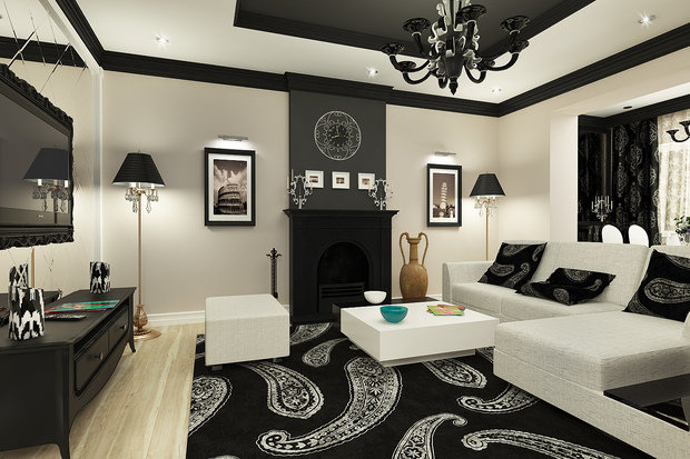 Фотография: Гостиная в стиле Эклектика – фото на InMyRoom.ru