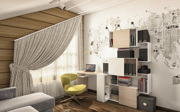Фото из портфолио Дом в Московской области – фотографии дизайна интерьеров на INMYROOM