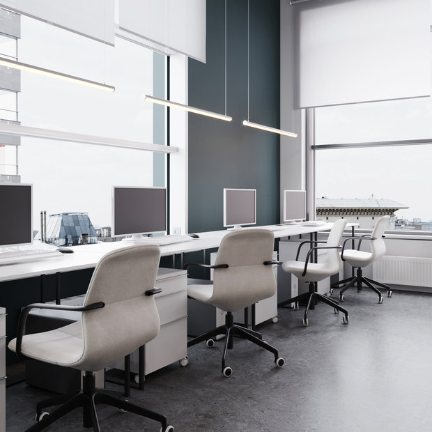 Фото из портфолио Дизайн офиса для IT компании в Москве – фотографии дизайна интерьеров на INMYROOM