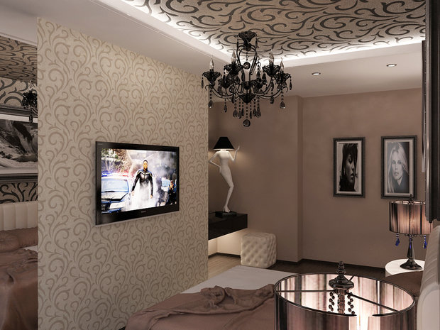 Фото из портфолио Спальня для феминистки – фотографии дизайна интерьеров на INMYROOM