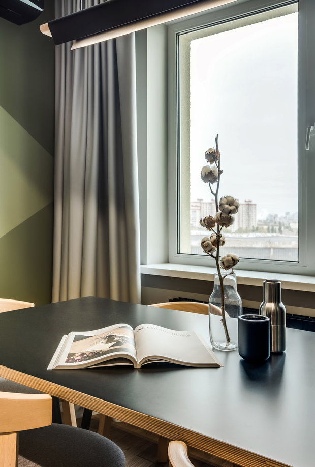 Фотография: Кухня и столовая в стиле Лофт, Современный, Квартира, Проект недели, Киев, Boho Studio, 3 комнаты, 60-90 метров – фото на INMYROOM