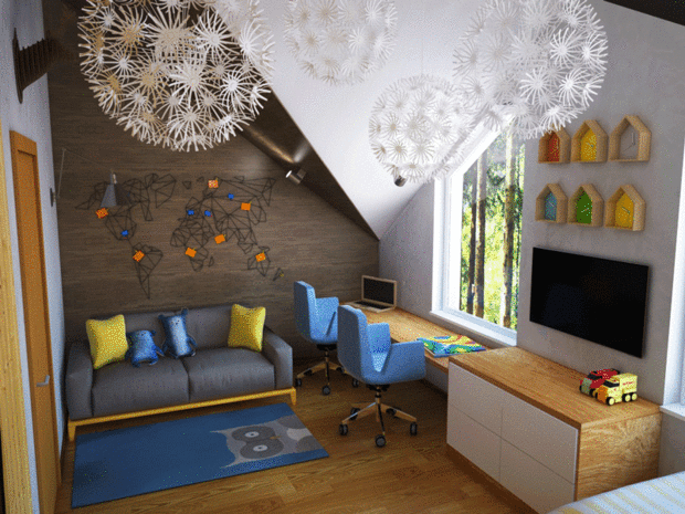 Фото из портфолио Дачный домик на Ладожском озере – фотографии дизайна интерьеров на INMYROOM