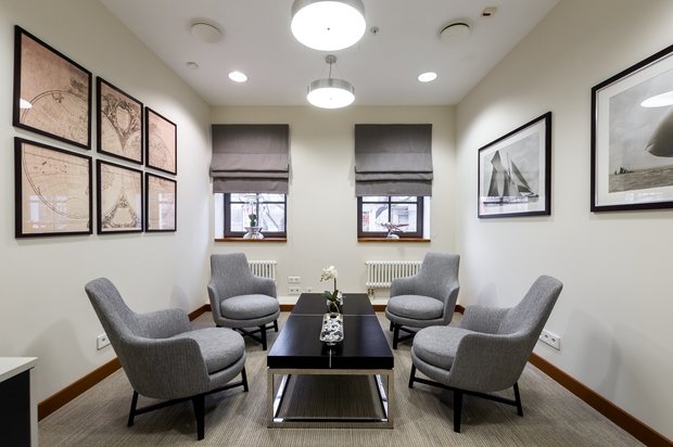 Фото из портфолио Абсолют банк – фотографии дизайна интерьеров на INMYROOM