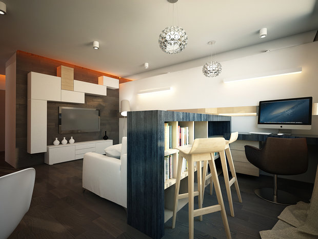 Фото из портфолио Геометрия линий – фотографии дизайна интерьеров на INMYROOM