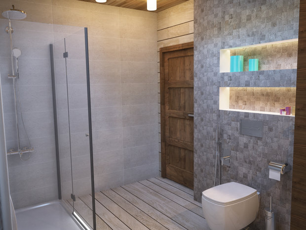 Фото из портфолио Wooden House – фотографии дизайна интерьеров на INMYROOM