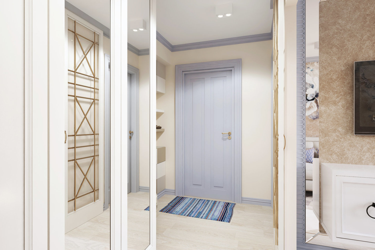 Фотография: Прихожая в стиле Современный, Квартира, Перепланировка, Москва, 2 комнаты, 40-60 метров, II-29, Галина Березкина – фото на INMYROOM Фотография: Прихожая в стиле Современный, Квартира, Перепланировка, Москва, 2 комнаты, 40-60 метров, II-29, Галина Березкина – фото на INMYROOM