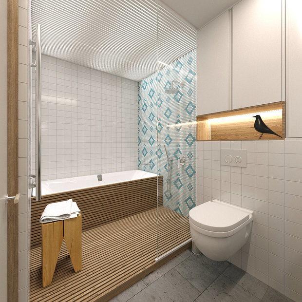 Фото из портфолио Квартира на Фермском шоссе – фотографии дизайна интерьеров на INMYROOM