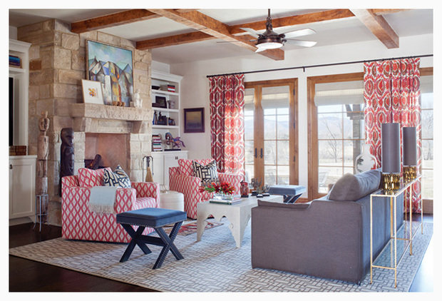 Фотография: Гостиная в стиле Прованс и Кантри, Классический, Современный, Декор интерьера, Цвет в интерьере, Индустрия, Новости – фото на INMYROOM