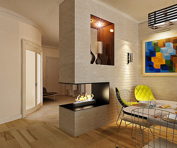 Фото из портфолио Квартира для большой семьи – фотографии дизайна интерьеров на INMYROOM