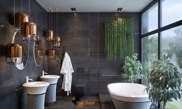 Фото из портфолио Частный дом 350м2 – фотографии дизайна интерьеров на INMYROOM