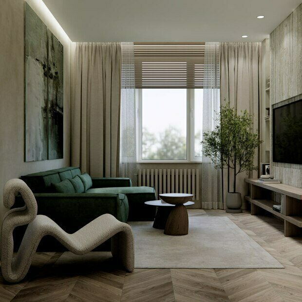 Фото из портфолио ЖК Фамилия  – фотографии дизайна интерьеров на INMYROOM