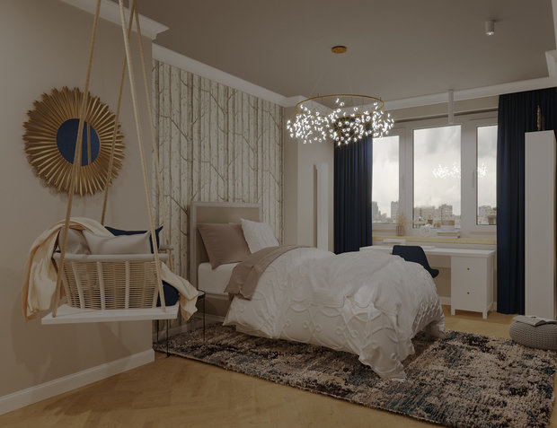 Фото из портфолио Маяк-Минска детская – фотографии дизайна интерьеров на INMYROOM