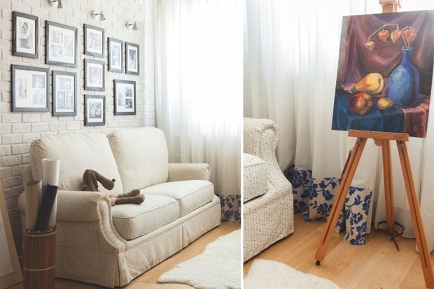 Фото из портфолио Квартира художника – фотографии дизайна интерьеров на INMYROOM