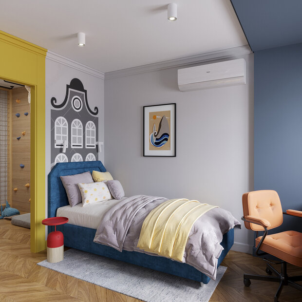 Фотография: Детская в стиле Современный, Эклектика, Квартира, Проект недели, Самара, 3 комнаты, Более 90 метров, Айгуль Султанова – фото на INMYROOM