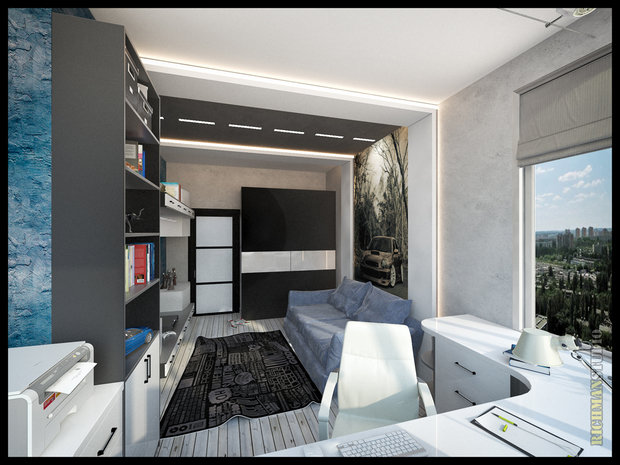Фото из портфолио Интерьеры RichmanStudio – фотографии дизайна интерьеров на INMYROOM