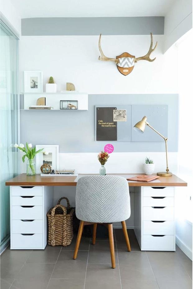 Фотография: Кабинет в стиле Скандинавский, Советы – фото на INMYROOM