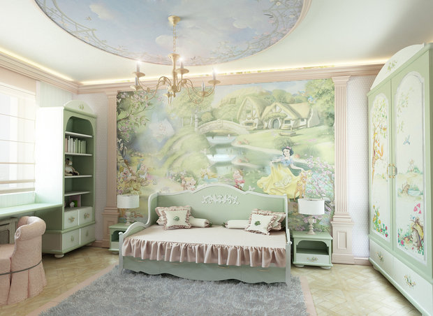 Фото из портфолио Дворянская классика – фотографии дизайна интерьеров на INMYROOM