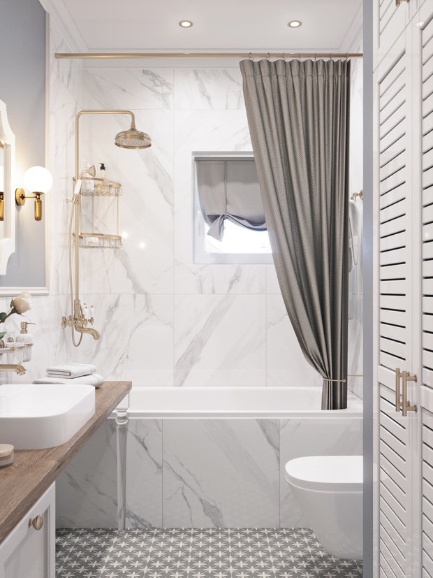 Фото из портфолио Дизайн-проект частного дома в г.Краснодар – фотографии дизайна интерьеров на INMYROOM