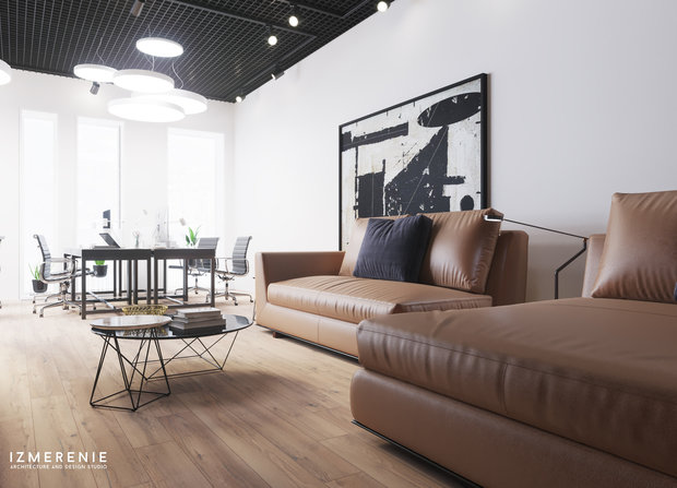 Фото из портфолио Интерьер офисного помещения  – фотографии дизайна интерьеров на INMYROOM