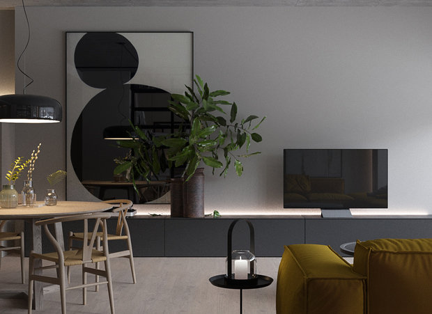 Фото из портфолио Современный стиль  – фотографии дизайна интерьеров на INMYROOM